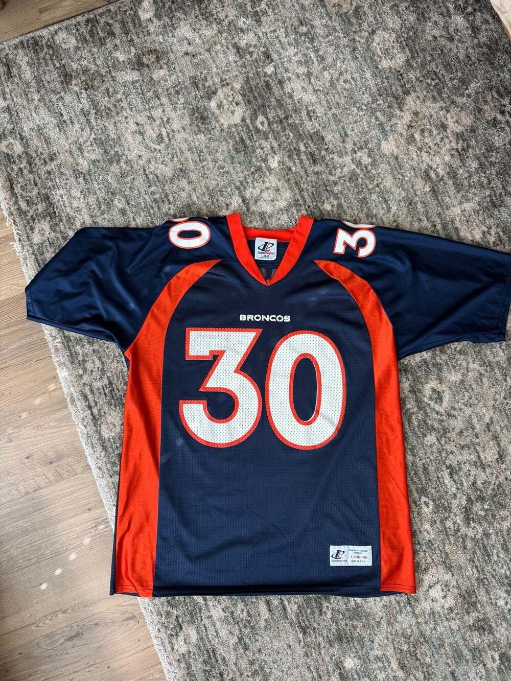 Logo Athletic Terrell Davis Denver Broncos 30 Jersey L/G